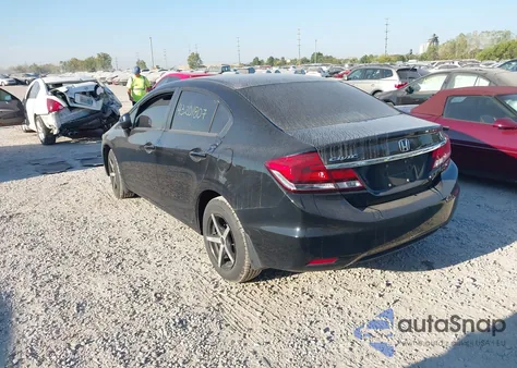 2013 Honda Civic Lx из США, поврежденный, VIN 19XFB2F5XDE077149